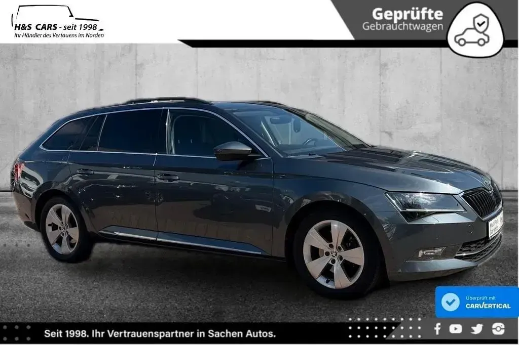 Gebraucht Skoda Superb 190 PS (139 kW) 2016 Grau Limousine