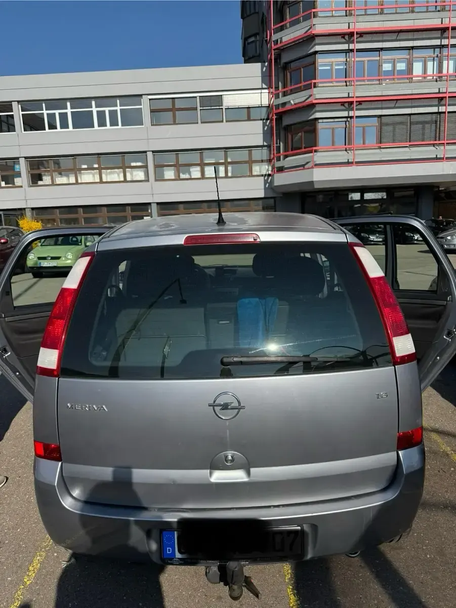 Gebraucht Opel Meriva 101 PS (74 kW) 2005 Silber Van / Kleinbus