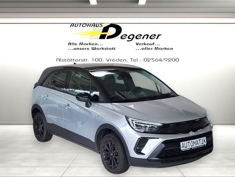 Lackierung aluminiumgrau/metall (metallic) Gebraucht 2024 Opel Crossland SUV | 21.423 € (Fairer Preis) - Bild 1/4