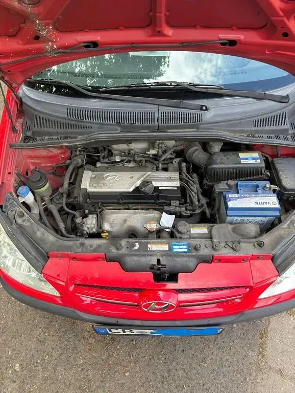 Gebraucht Hyundai Getz GLS 97 PS (71 kW) 2007 Rot Kleinwagen