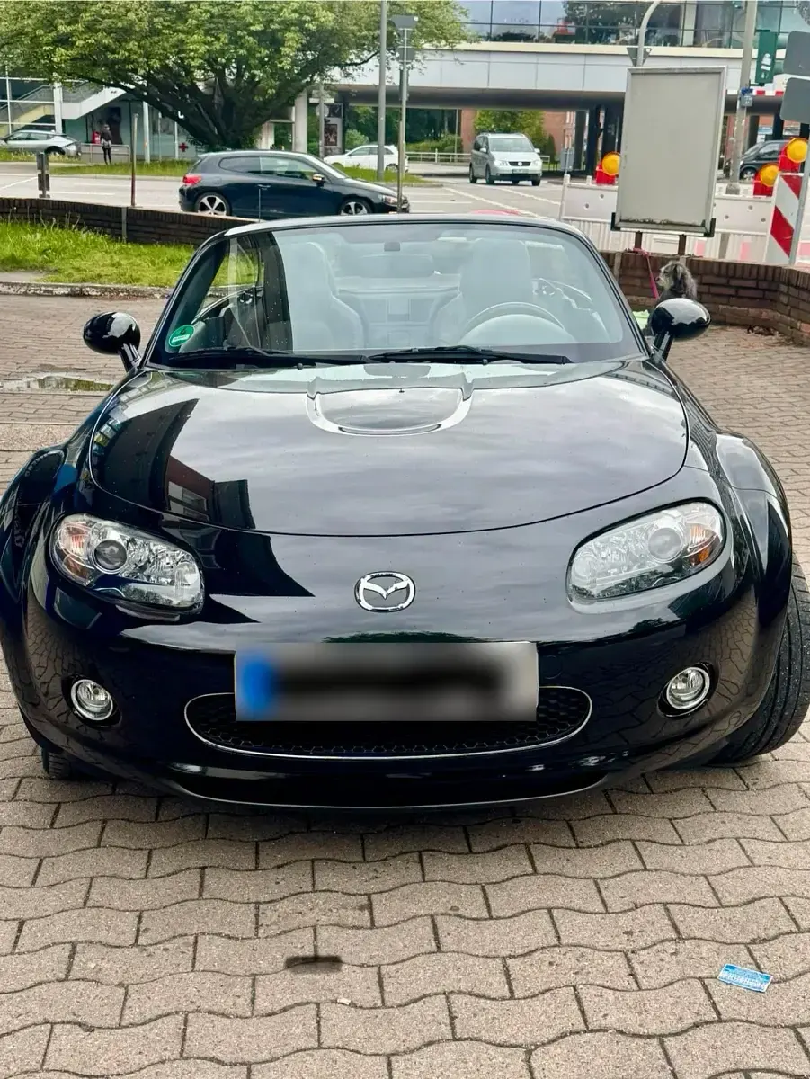 Gebraucht Mazda MX5 126 PS (92 kW) 2008 Schwarz Cabrio