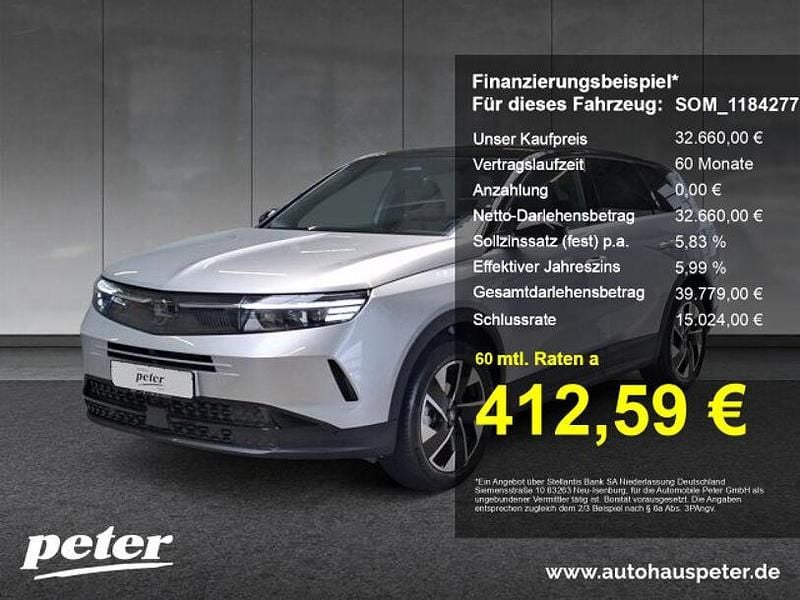 Kristall silber Gebraucht 2025 Opel Grandland X SUV | 32.660 € (Guter Preis) - Bild 1/4