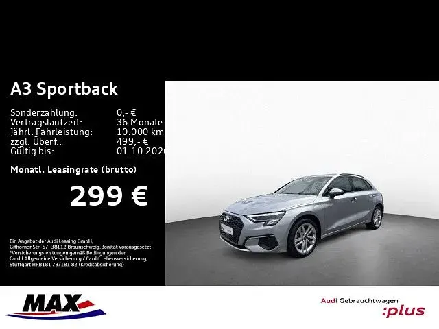 Gebraucht Audi A3 204 PS (150 kW) 2024 Florettsilber metallic (metallic) Limousine