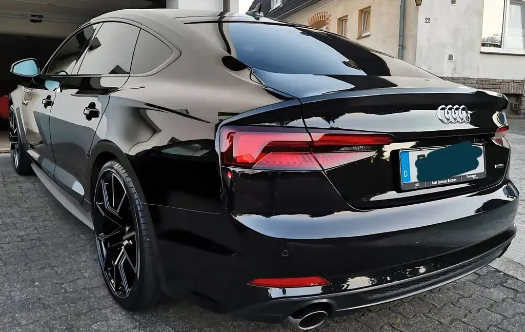 Gebraucht Audi A5 Sportback Design 252 PS (185 kW) 2018 Schwarz Kleinwagen