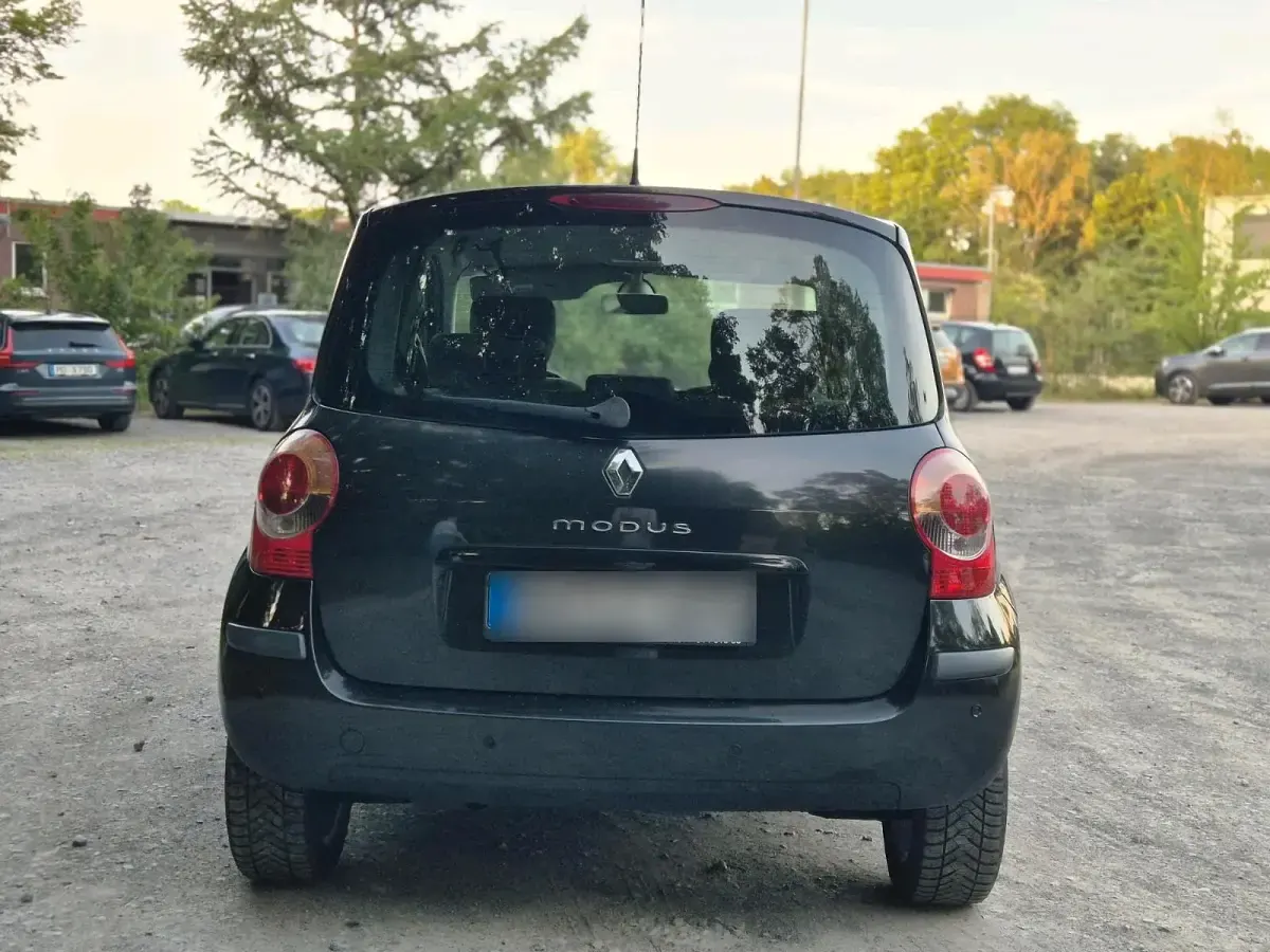 Gebraucht Renault Modus 112 PS (82 kW) 2005 Schwarz Van / Kleinbus