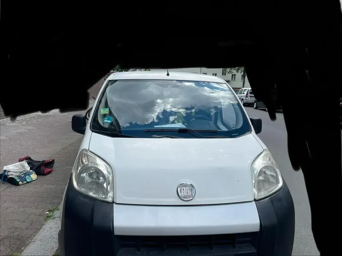 Gebraucht Fiat Fiorino 2008 Weiß Van / Kleinbus