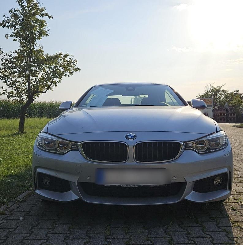 Silber Gebraucht 2014 BMW 420 M Sport Cabrio | 21.950 € (Guter Preis) - Bild 1/4