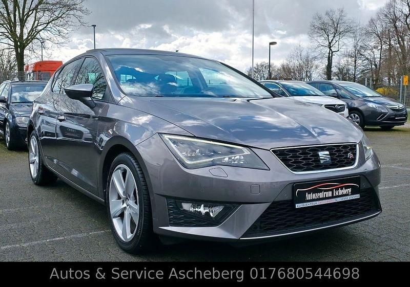 Usata Seat Leon FR 125 CV (91 kW) 2017 Grigio Berlina