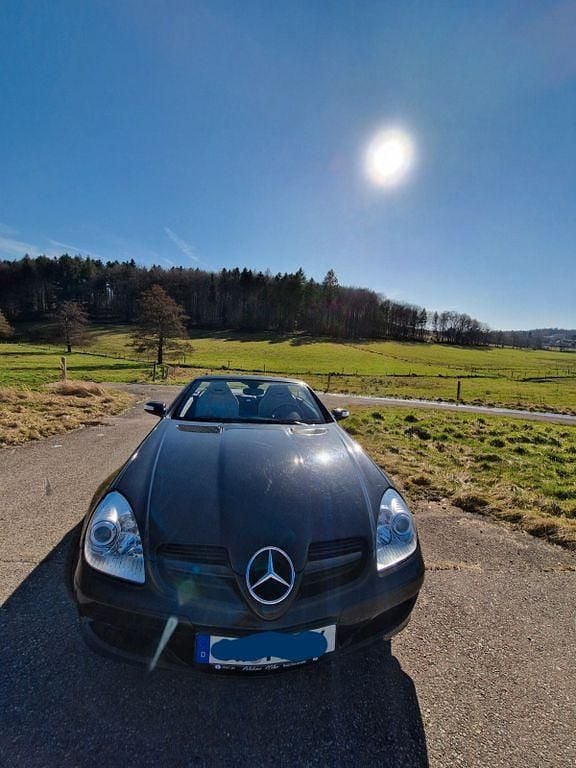 Gebraucht Mercedes SLK200 163 PS (119 kW) 2005 Schwarz Cabrio
