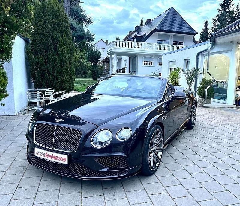 Braun Gebraucht 2016 Bentley Continental GT Convertible Cabrio | 109.800 € - Bild 1/4