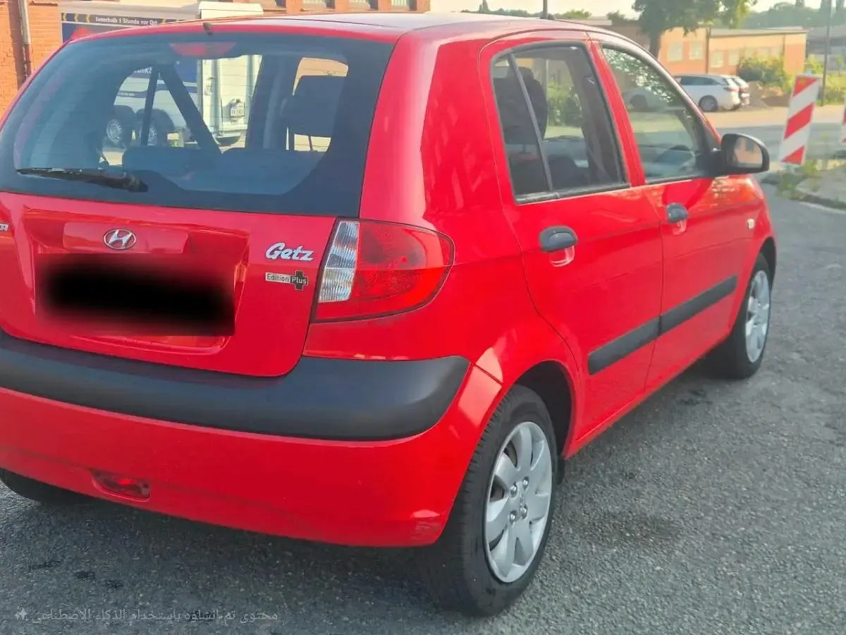 Gebraucht Hyundai Getz 67 PS (49 kW) 2008 Rot Kleinwagen