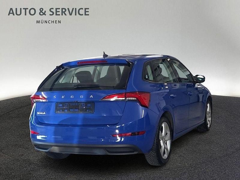 Gebraucht Skoda Scala Style 116 PS (85 kW) 2020 Blau Kleinwagen