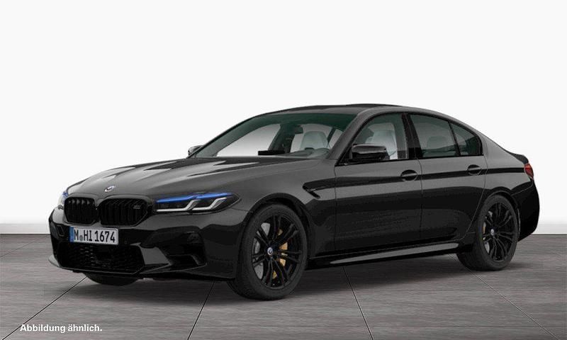 Saphirschwarz Gebraucht 2022 BMW M5 Competition Edition Limousine | 88.490 € (Teuer) - Bild 1/3