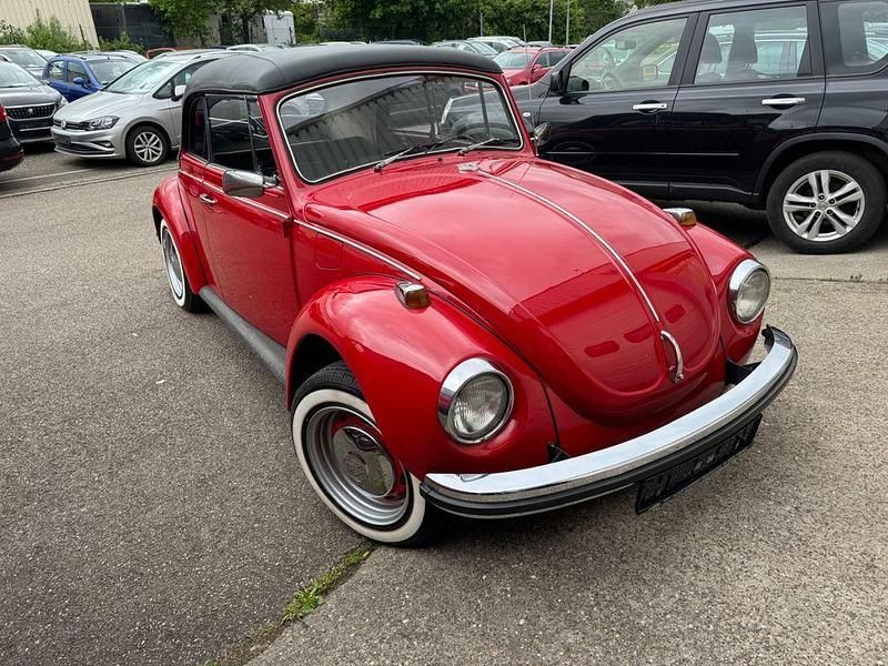 Rot Gebraucht 1972 VW Käfer Cabrio | 19.999 € - Bild 1/4