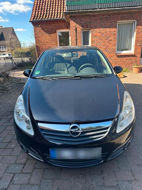 Gebraucht Opel Corsa 75 PS (55 kW) 2010 Schwarz Kleinwagen