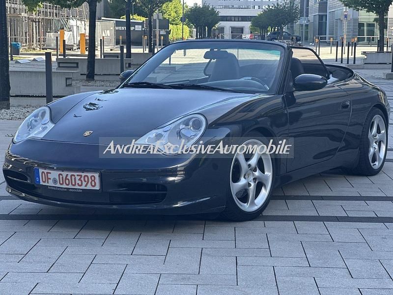 Second-hand Porsche 996 320 CP (235 kW) 2003 Albastru Cabrio