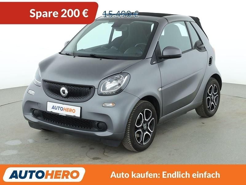 Gebraucht Smart ForTwo Cabrio Basis 71 PS (52 kW) 2019 Grau Cabrio