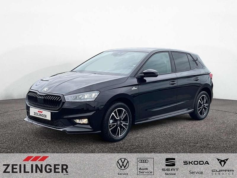 Schwarz Gebraucht 2025 Skoda Fabia Monte Carlo Kleinwagen | 24.943 € (Guter Preis) - Bild 1/4