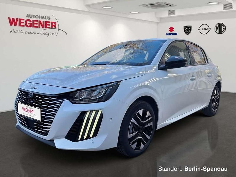 Schnee weiß Gebraucht 2025 Peugeot 208 Allure Kleinwagen | 26.790 € - Bild 1/4