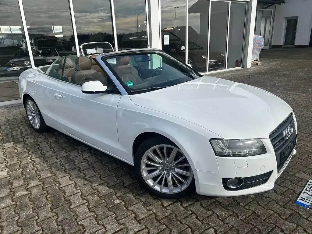Gebraucht Audi A5 Cabriolet Sport 211 PS (155 kW) 2011 Weiß Cabrio