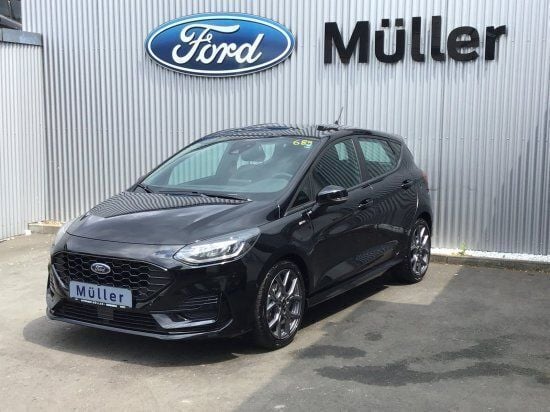 Agate black metallic Gebraucht 2023 Ford Fiesta ST-Line Kleinwagen | 22.950 € (Fairer Preis) - Bild 1/4