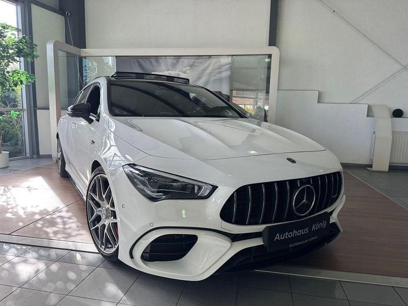 Weiß Gebraucht 2020 Mercedes CLA45 AMG AMG Limousine | 45.900 € (Guter Preis) - Bild 1/4