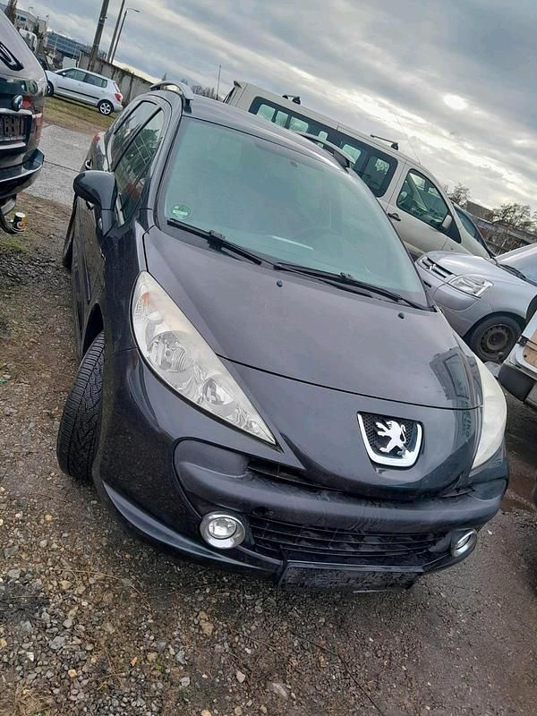 Gebraucht Peugeot 207 2009 Schwarz Kombi