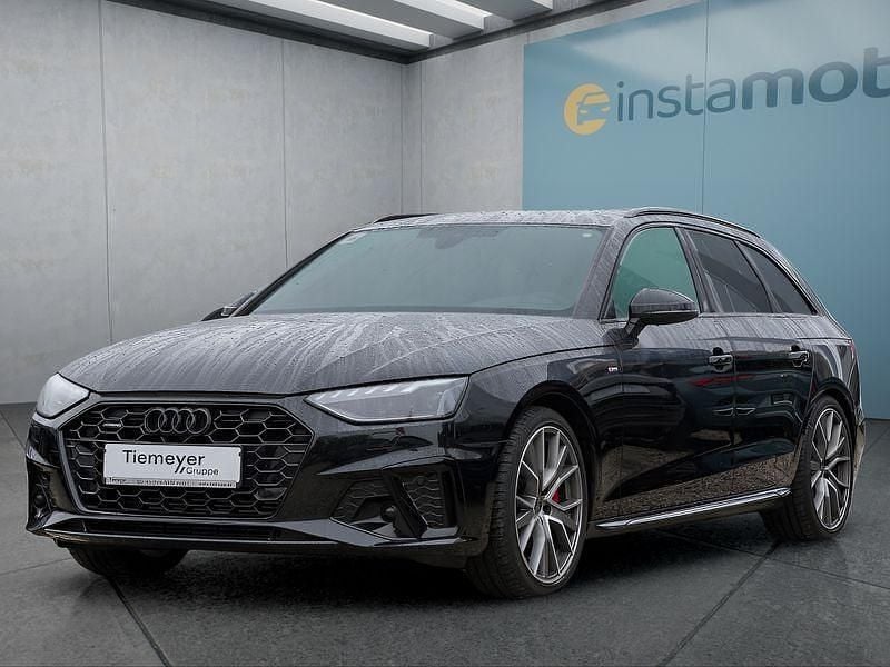 Schwarz Gebraucht 2024 Audi A4 S-Line Kombi | 38.199 € (Fairer Preis) - Bild 1/4