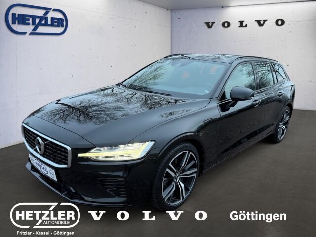 Onyx black / metallic Gebraucht 2020 Volvo V60 R-Design Kombi | 36.990 € - Bild 1/2