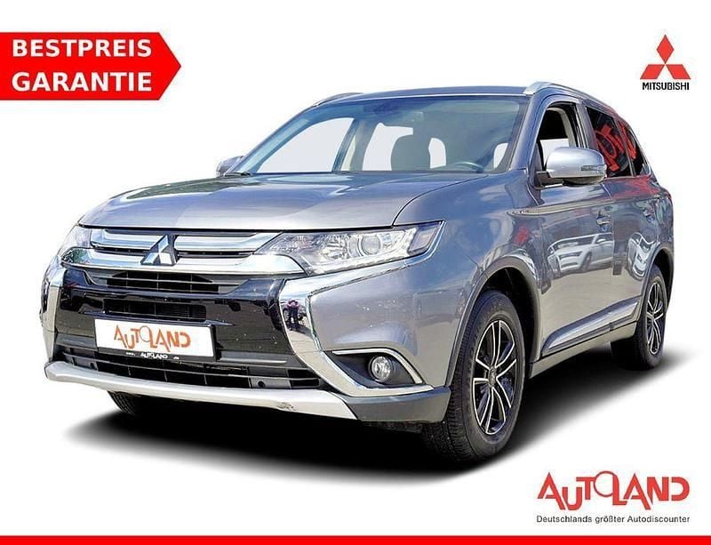 Grau Gebraucht 2018 Mitsubishi Outlander SUV | 16.990 € (Fairer Preis) - Bild 1/4