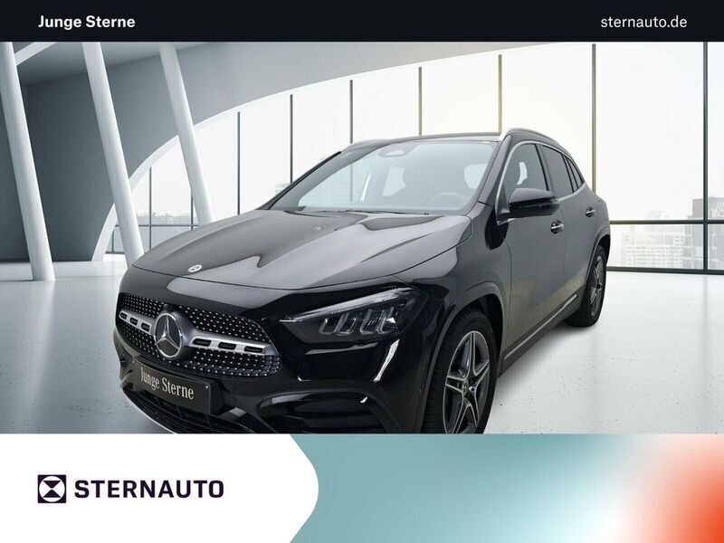 Unilack nachtschwarz Gebraucht 2024 Mercedes GLA200 AMG line SUV | 38.980 € (Fairer Preis) - Bild 1/4