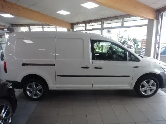 Gebraucht VW Caddy Maxi 110 PS (80 kW) 2020 Weiß Van / Kleinbus