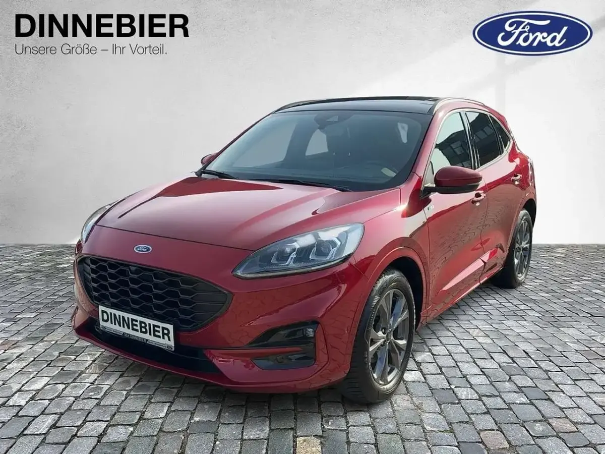 Gebraucht Ford Kuga ST-Line X 190 PS (139 kW) 2024 Rot (metallic) SUV