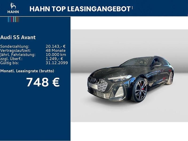 Neu Audi S5 Sport 367 PS (269 kW) 2026 Schwarz Kombi