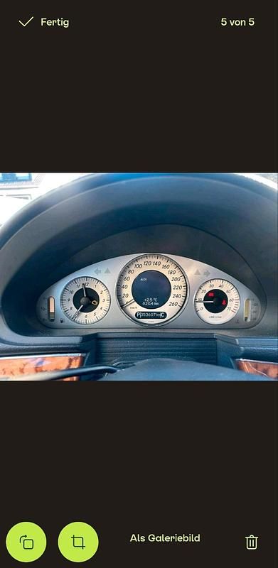 Gebraucht Mercedes E320 224 PS (164 kW) 2004 Silber Limousine