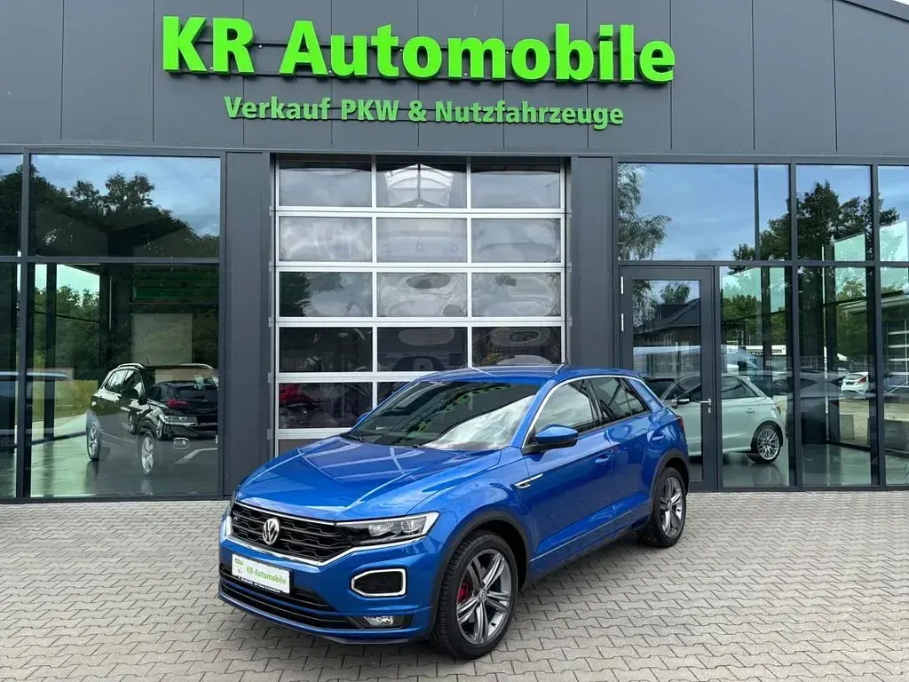 Gebraucht VW T-Roc Sportline 190 PS (139 kW) 2020 Blau SUV