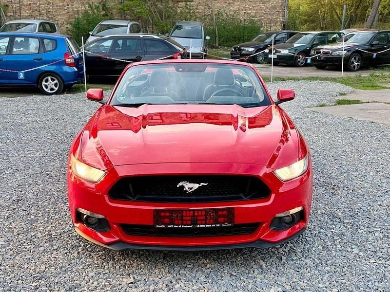 Rot Gebraucht 2015 Ford Mustang Cabrio | 15.999 € (Superpreis) - Bild 1/4