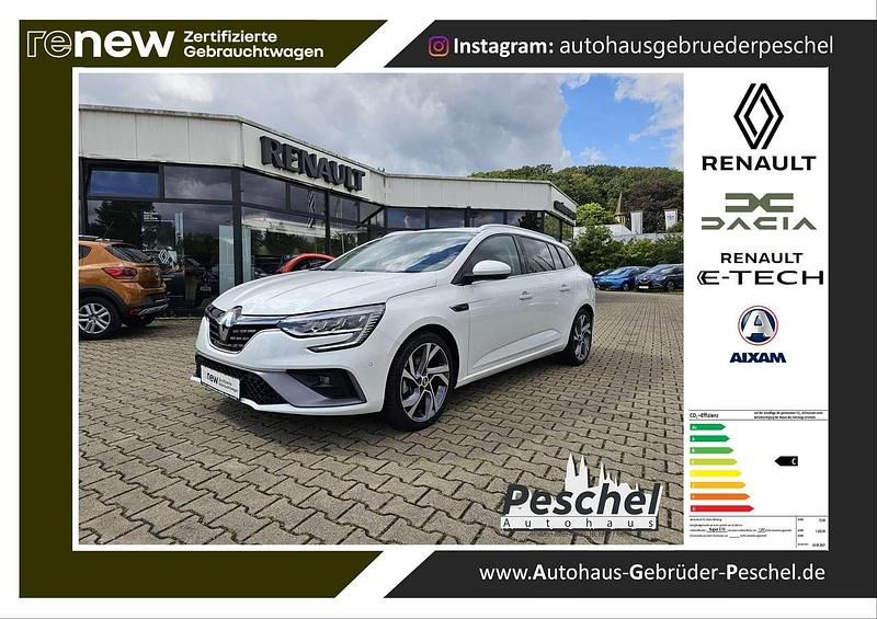 Weiss "nacre" Gebraucht 2021 Renault Mégane IV Bose Edition Kombi | 20.990 € (Fairer Preis) - Bild 1/4