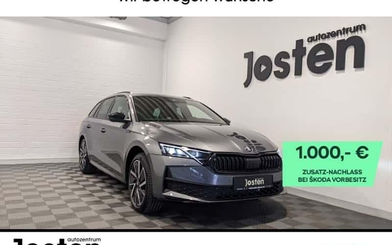 Grau Gebraucht 2025 Skoda Octavia SportLine Kombi | 39.450 € (Etwas zu teuer) - Bild 1/4