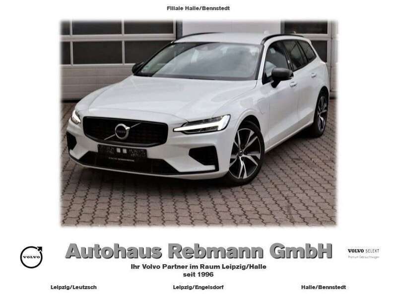 Ice white / solid Gebraucht 2021 Volvo V60 R-Design Kombi | 29.990 € (Superpreis) - Bild 1/4