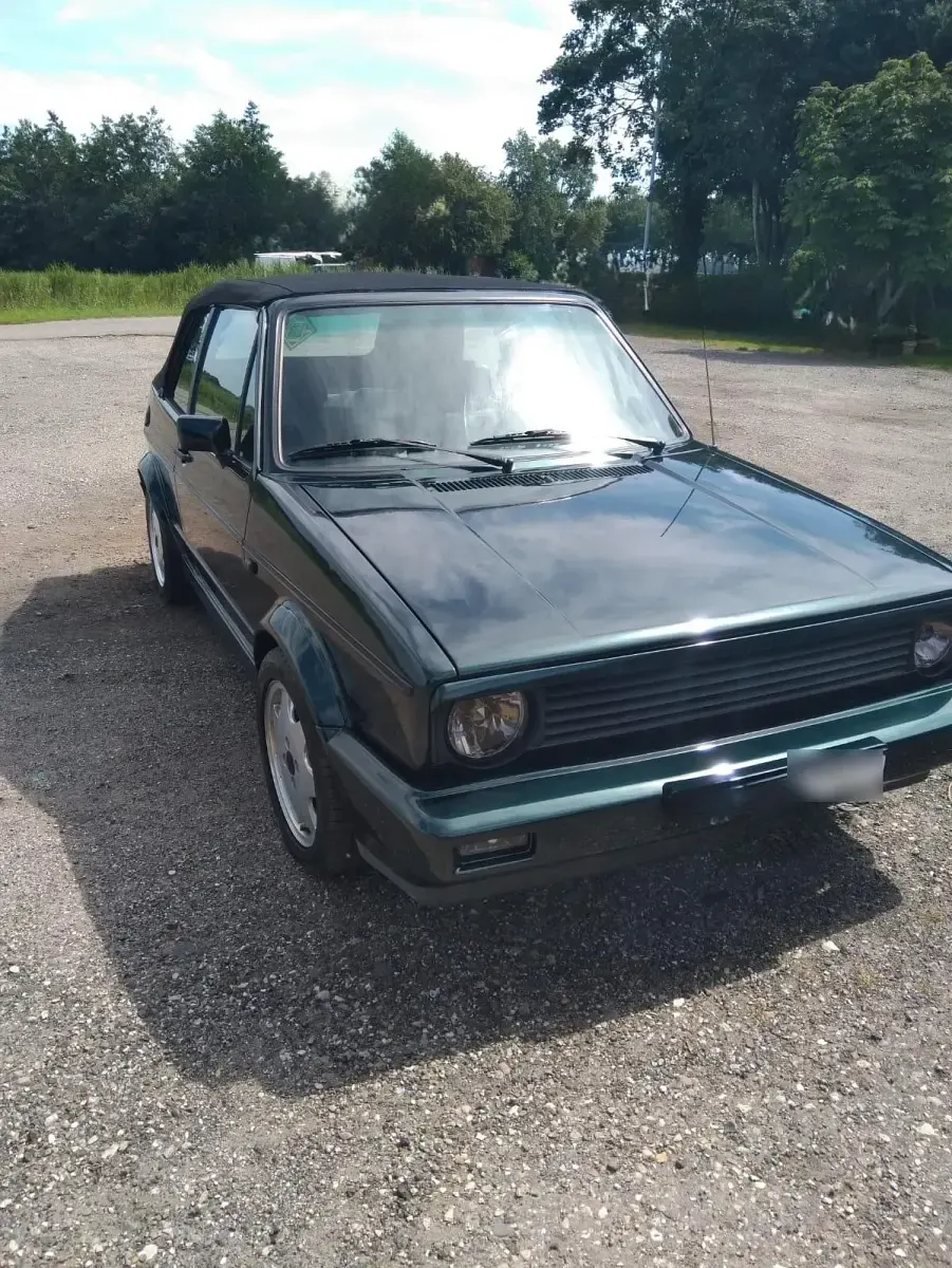 Gebraucht VW Golf Cabriolet Classicline 98 PS (72 kW) 1991 Grün Cabrio