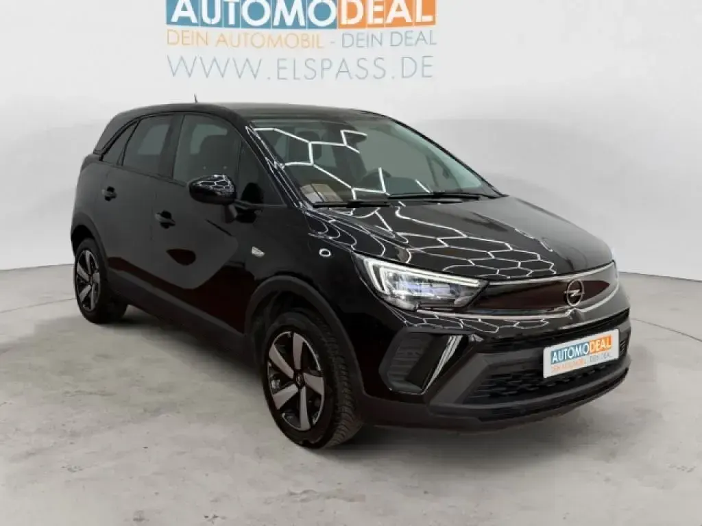 Gebraucht Opel Crossland Edition 110 PS (80 kW) 2021 Schwarz SUV