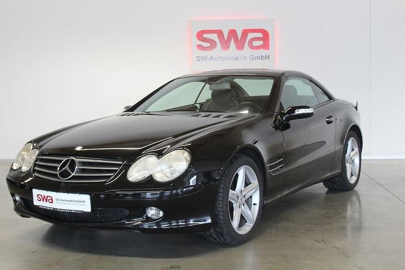 Schwarz Gebraucht 2005 Mercedes SL500 Cabrio | 21.900 € (Guter Preis) - Bild 1/3