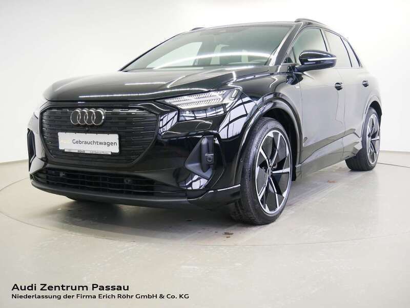 Schwarz Gebraucht 2023 Audi Q4 e-tron S-Line SUV | 46.900 € (Fairer Preis) - Bild 1/4