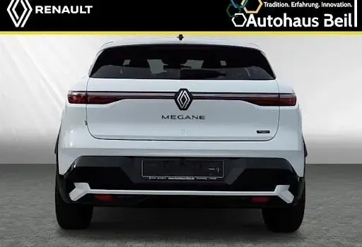 Używany Renault Megane E-Tech Techno 160 kW (218 KM) 2024 Biały Sedan/Limuzyna
