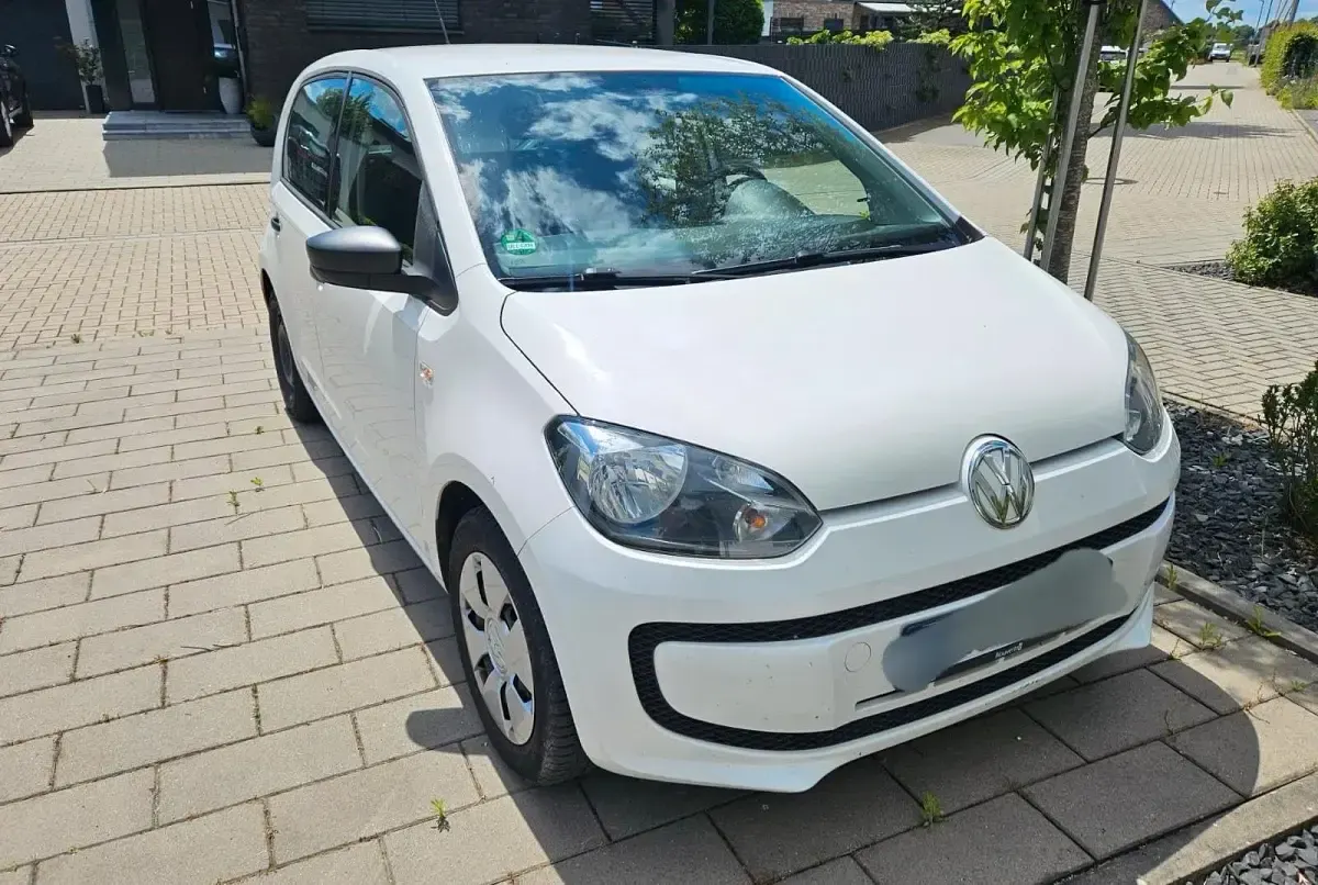 Gebraucht VW up! take up! 60 PS (44 kW) 2013 Weiß Kleinwagen