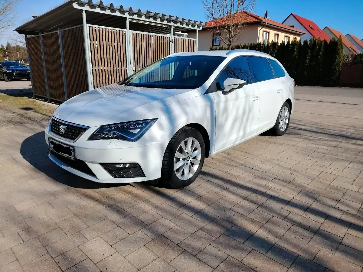 Gebraucht Seat Leon ST 110 PS (80 kW) 2017 Weiß Kombi