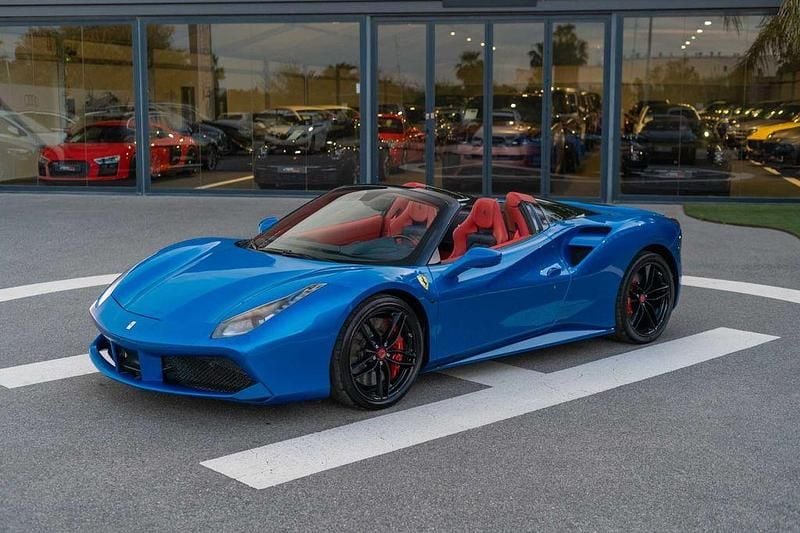 Gebraucht Ferrari 488 670 PS (492 kW) 2017 Blau Cabrio