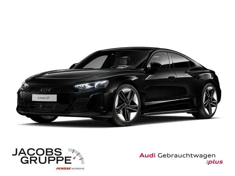 Schwarz Gebraucht 2022 Audi e-tron GT quattro Ambiente Limousine | 50.470 € (Superpreis) - Bild 1/4