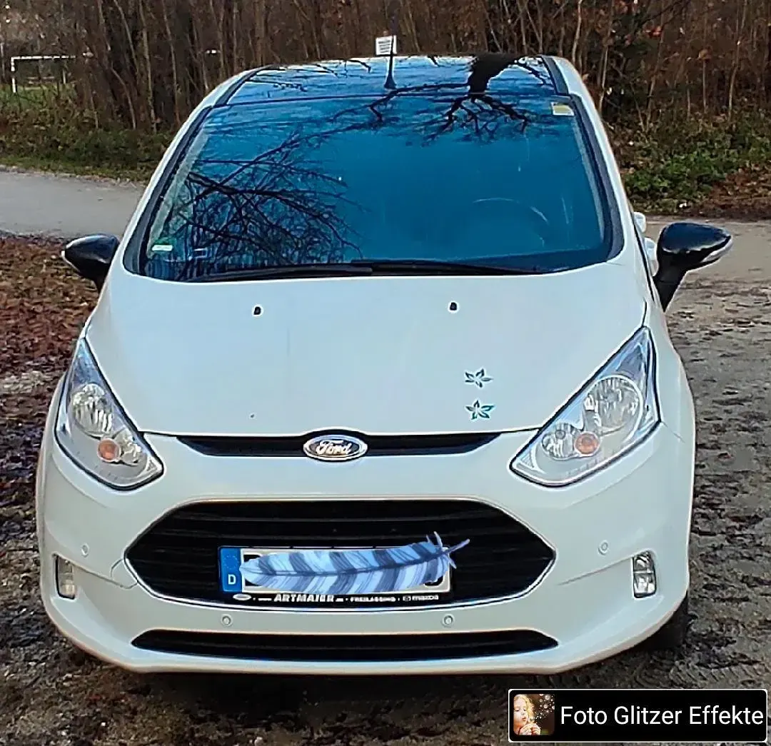 Gebraucht Ford B-MAX Colourline 100 PS (73 kW) 2017 Weiß Van / Kleinbus